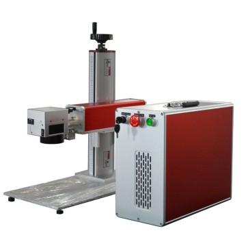 30W Raycus Metal name plate laser marking machine with 3 years warranty