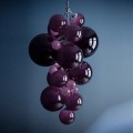 Customization iridescent Grape stair Round chandelier