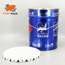 UN approved chemical use 15 Liter steel bucket