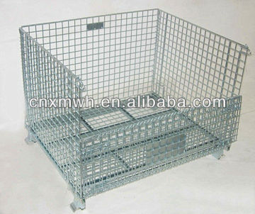 Japanese folding wire basket cage