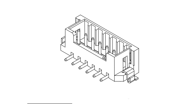 2,00 mm boisko 180 ° Wafel SMT Series złącza