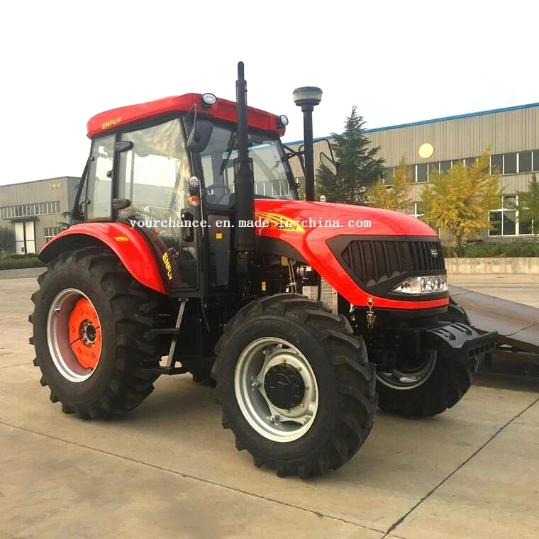 Hot Sale Paddy Field Tractors Dq804 80HP 4WD Agricultural Wheel Farm Tractor with Paddy Tire