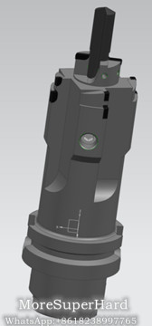 PCD composite cutting tool for processing Shock absorber hole