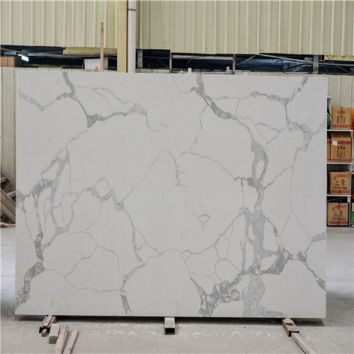 Tủ bếp Pearl White Quartz