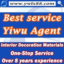 China Yiwu Trade Agent for Home Decoration Material Purchasing Market One-Stop-Service
