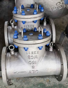 8" 150LB WCB T-Strainer