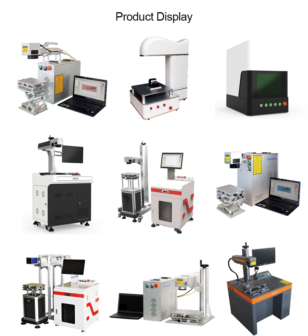 Split Desk Portable Type 20W 30W 50W Fiber Laser Marking Machine