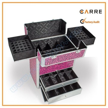 pro beauty studio nail trolley case