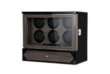 watch winder case with drawer storage