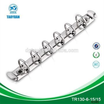 metal 6 ring trigger binder clip
