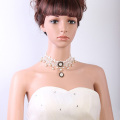 Dây chuyền Handmade Phòng Trăng Choker Pearl Necklace ren thời trang