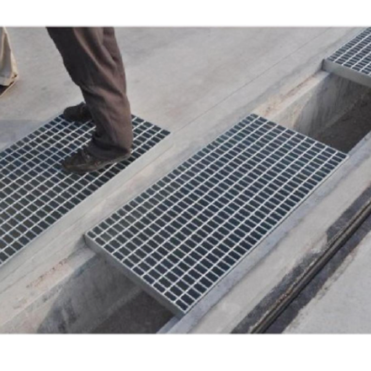 Ordinery Side Ditch HDG Steel Grating Ditch Cover/trench cover