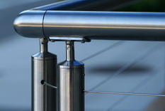 Stainless Steel Handrail Support Flat-Tube