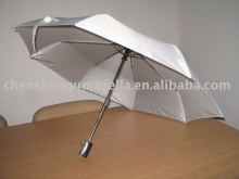 3 foldable automatic open closed umbrella