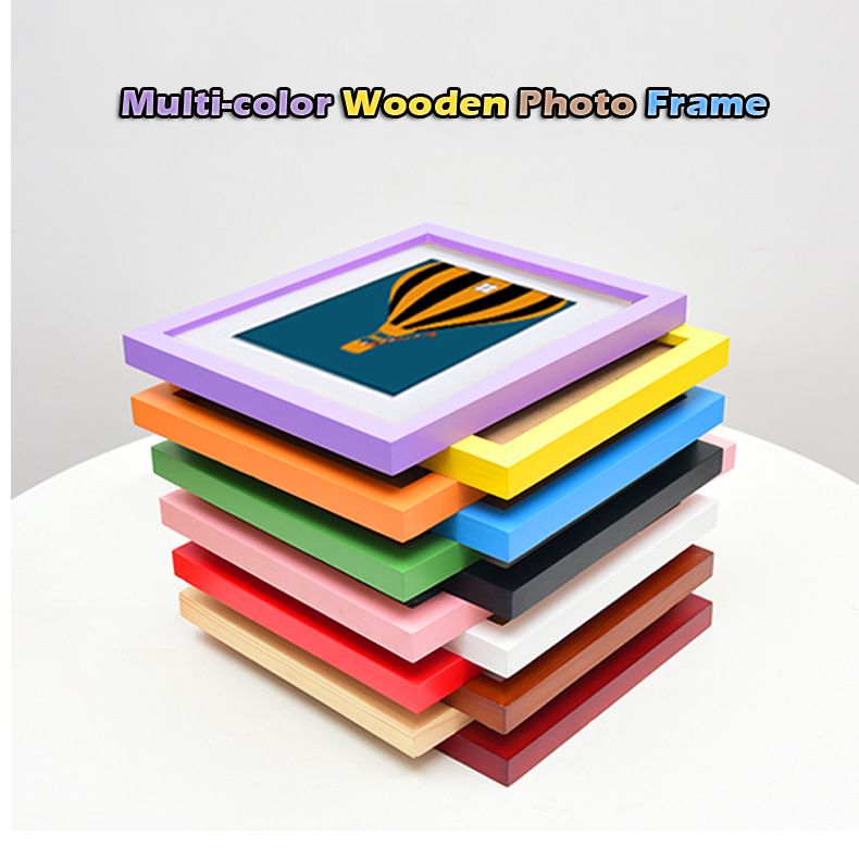 Cadres photo en bois pour la décoration de la maison Wooden Photo Frames For Home Decor