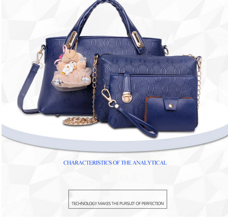 High-quality Handbags 2021 New European and American Fashion Portable Picture-and-mother Bag Temperament Shoulder Bag