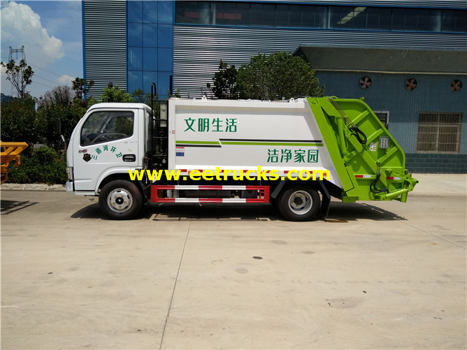 DFAC 4 Ton Compressed Refuse Trucks