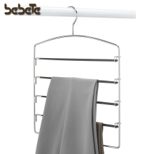 Ebony Chrome Collection Deluxe Swing Arm Slack Hanger