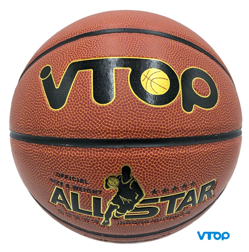 Laminated PU PVC Basketball Sporting Goods