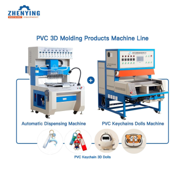 Liquid PVC 3D Toys Rubber Gift Production Line