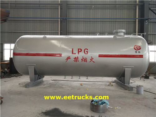 A kwance 25000l lpg lpg gida tankuna