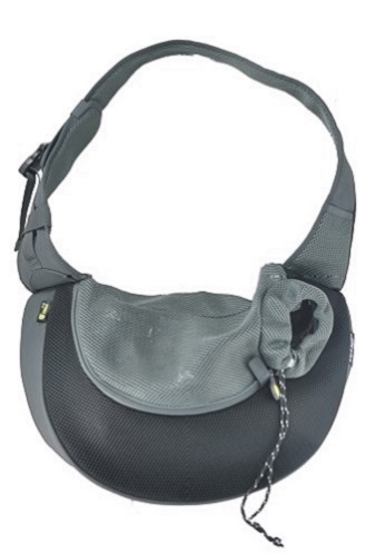 Lila XLarge PVC und Mesh Pet Sling