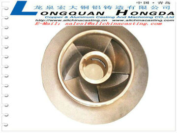 copper ingot casting impeller