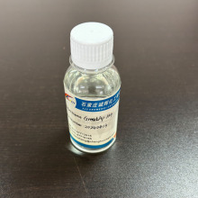 Swimming pool algaecide pale yellow clear liquid