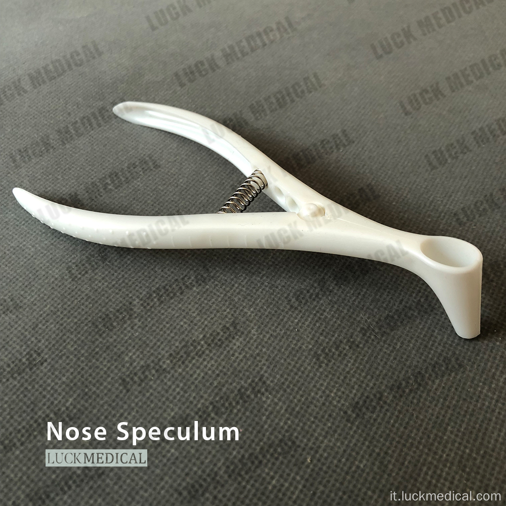 Speculum nasale di plastica monouso