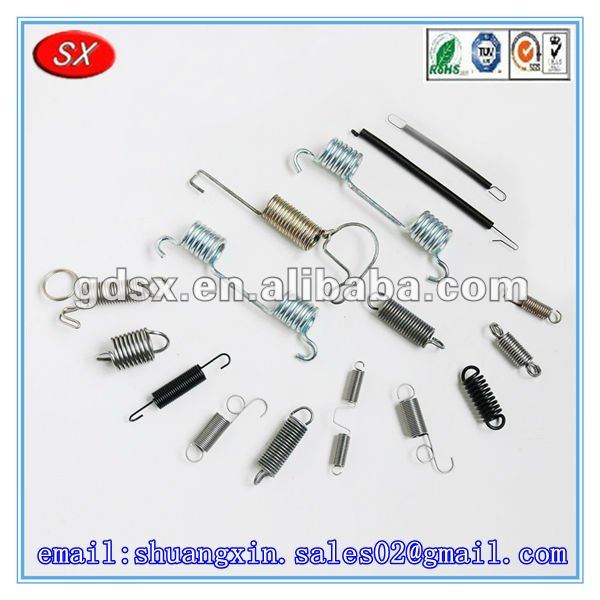 Customized high quality stainless steel/high carbon steel extension spring supplier,drawing spring extension springs