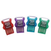 Single card reader for micro-SD card