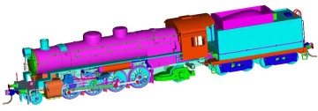 OEM diecast model train Live Steam Locomotives in HO scale, oo scale etc