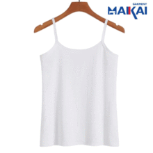 Soft Pure Cotton Vest Straps for Casual Fashion