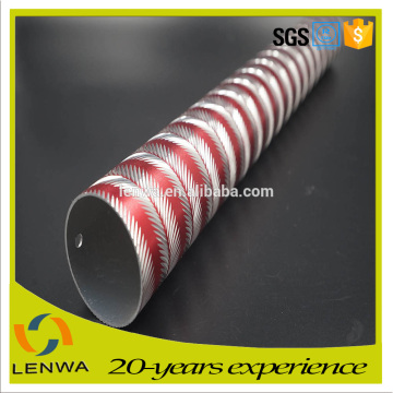 aluminium craved tube/pipe