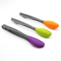 Nylon Handle Food Grade Silicone Food Tongs