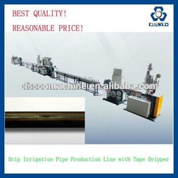 good quality flat drip irrigation tube making machine