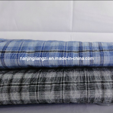 Yarn Dyed Crinkle Check Fabric (LZ5226)