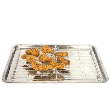 Cooling Rack Stainless Steel Untuk Kek Di Oven