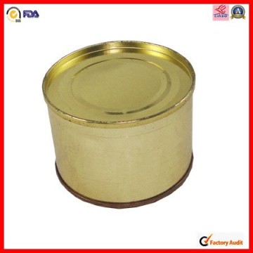 wholesale metal small caviar tin box