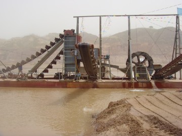 High-Efficiency Chain Bucket Dredger