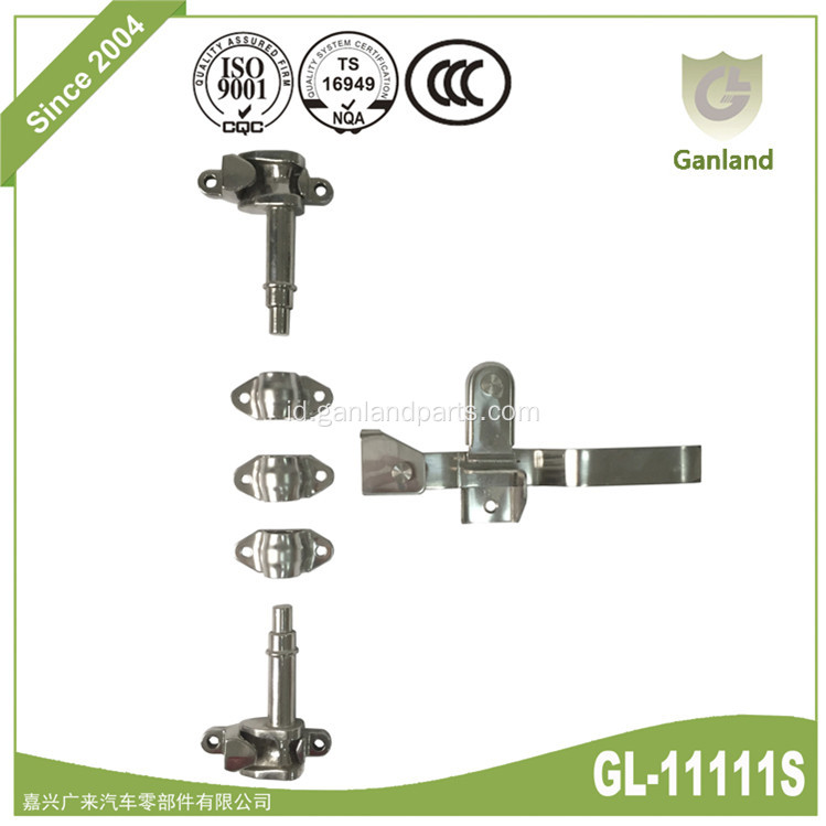 GL-11111S Stainless Steel Kulkas Kotak Kunci Pintu Van