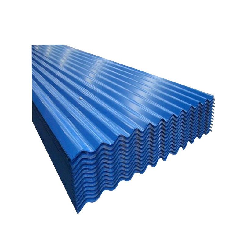 PPGI PPGL Aluzinc Color  Corrugated Roof Sheet Corrugated Sheet Metal Roofing Plate