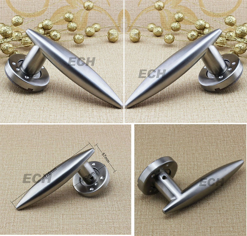 High Quality SSS Stainless Steel Lever Type Door Handle