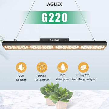 Sistema de luz led grow de 220 W de espectro total