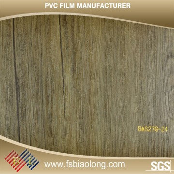 Manufactory Customized vinyl pvc wood grain film