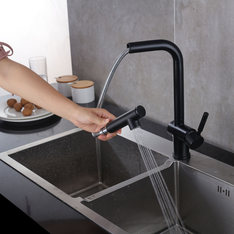 Matte Black Sprayer Kitchen Faucets Application Matte Black Sprayer Kitchen Faucets Application