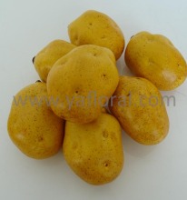 Cheap price artificial foam potato vegetables fruit fake potato for sale