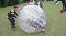 Transparent Body Zorb Ball, Inflatable Bumper Ball for kidd