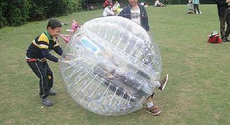 Transparent Body Zorb Ball, Inflatable Bumper Ball for kidd