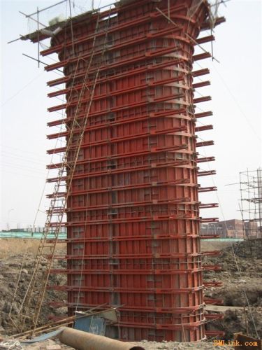 Metal Pier Column Concrete Steel Formwork